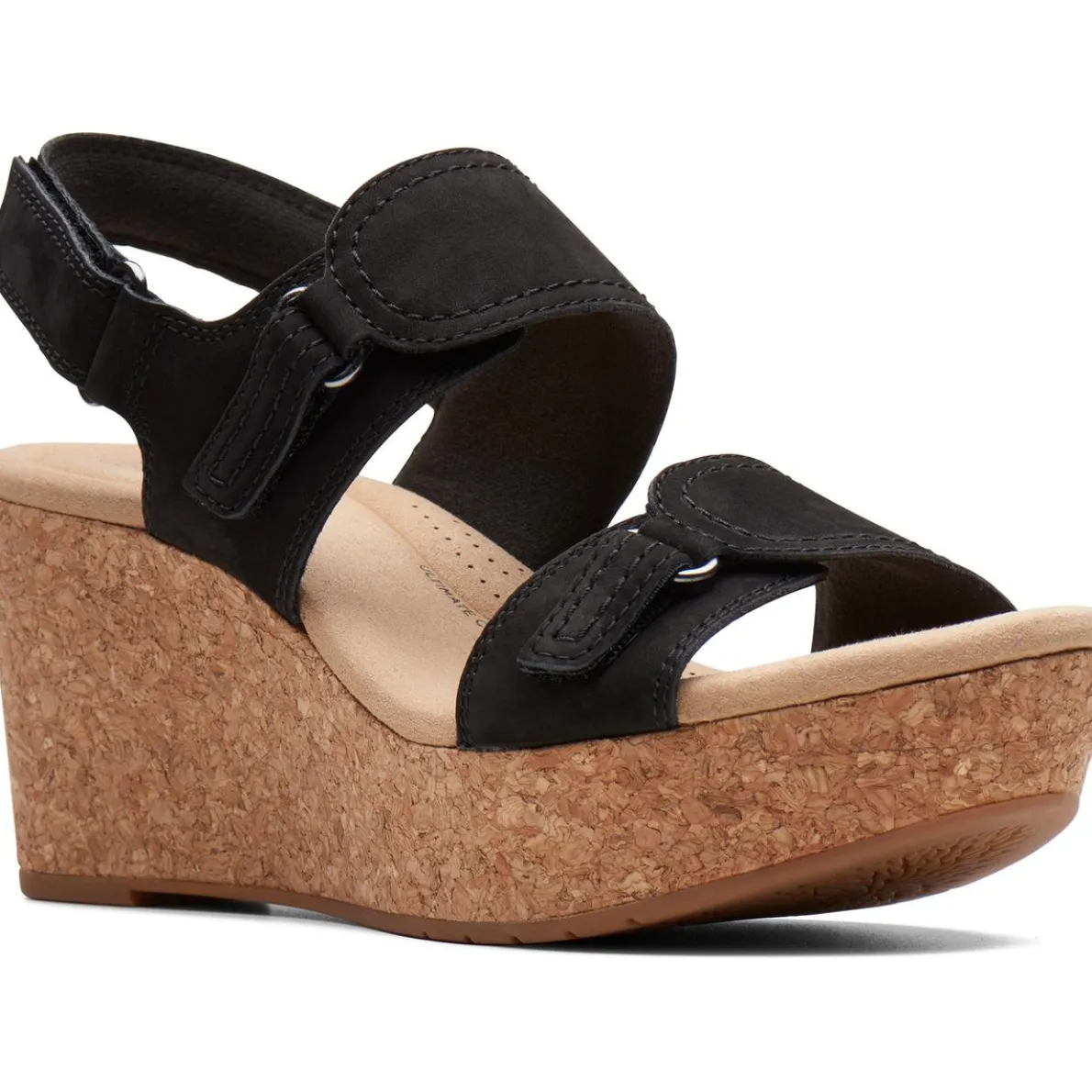 Rose Lane Suede Wedge Sandals