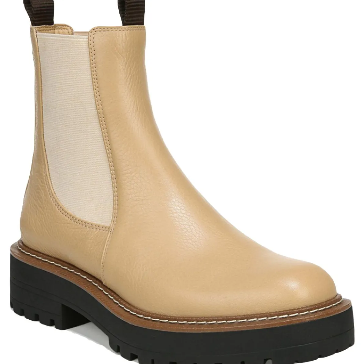 Laguna Lugged Sole Ankle Chelsea Boots