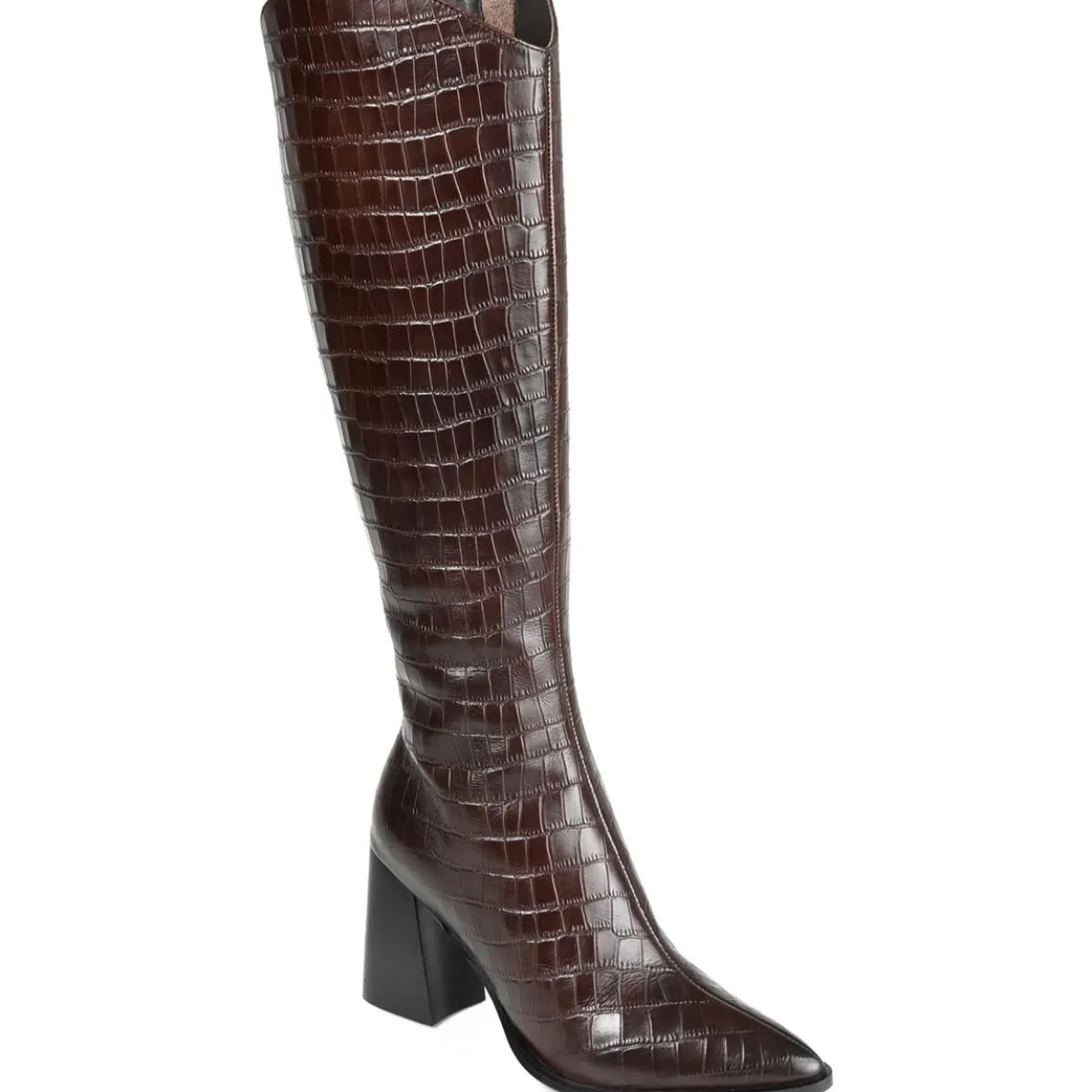 Laila Leather Tall Knee-High Boots