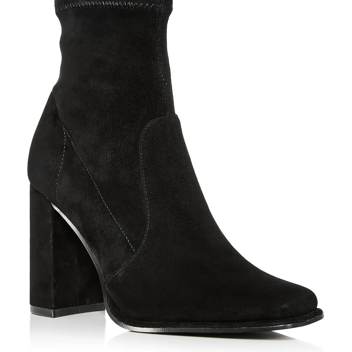 LANA Suede Block heel Booties