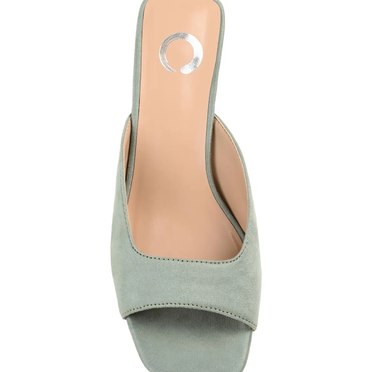 Larna Square Toe Slip On Heels