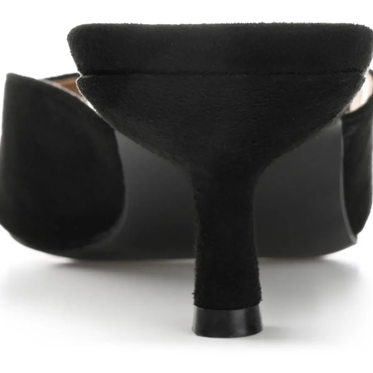 Larna Square Toe Slip On Heels