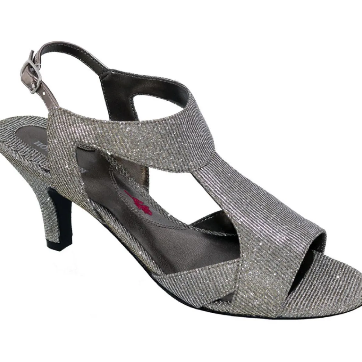 Lucky T-Strap Heel Sandals