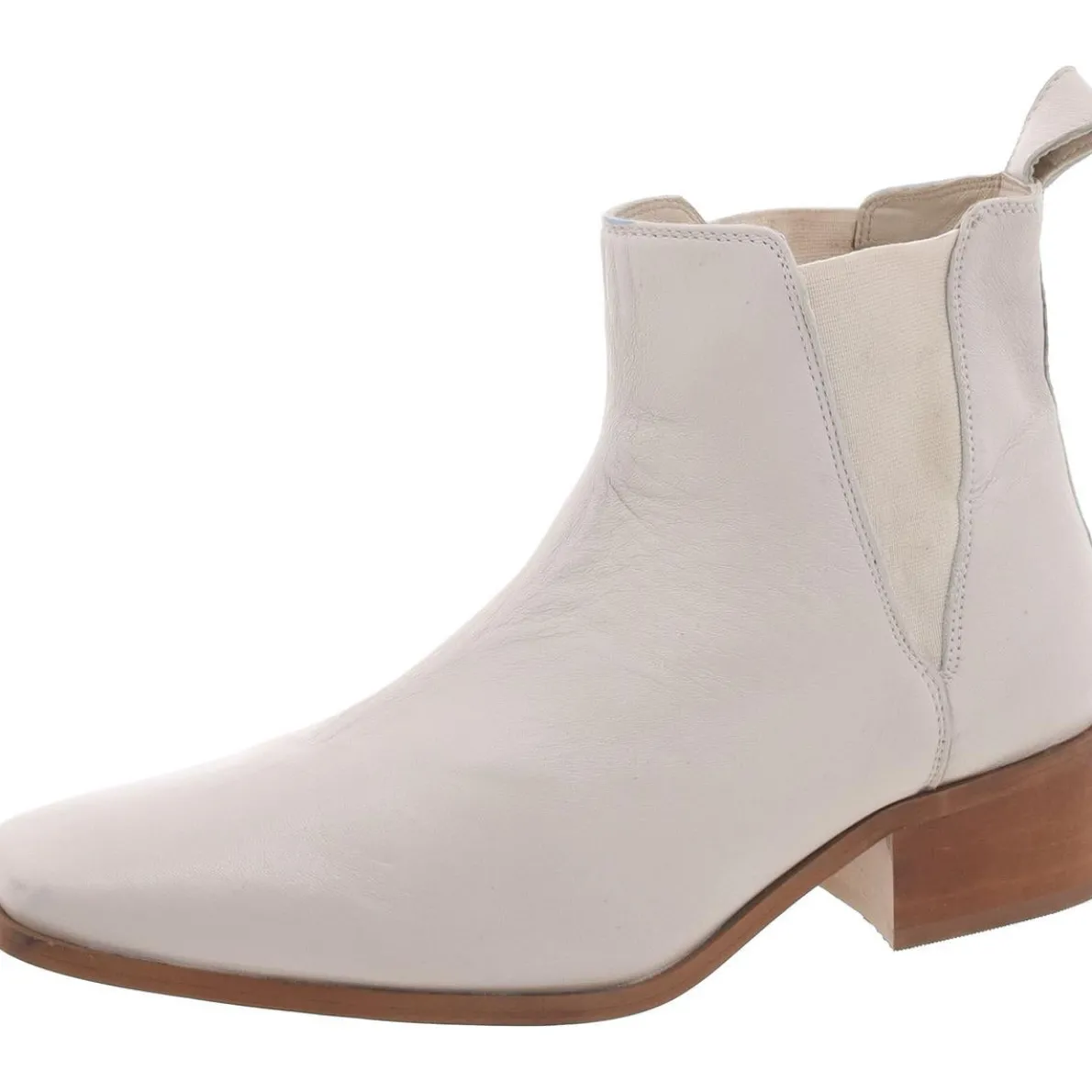 Leather Pull On Chelsea Boots