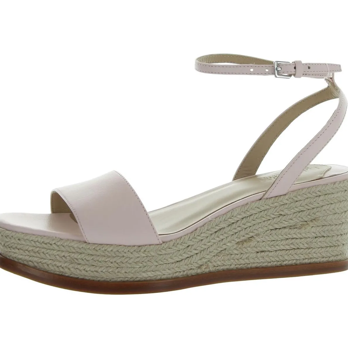 Leona Suede Ankle Strap Wedge Sandals