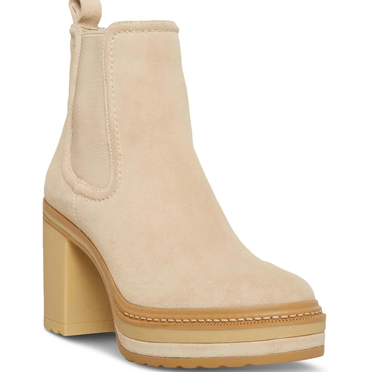 Lexa Suede Chelsea Booties