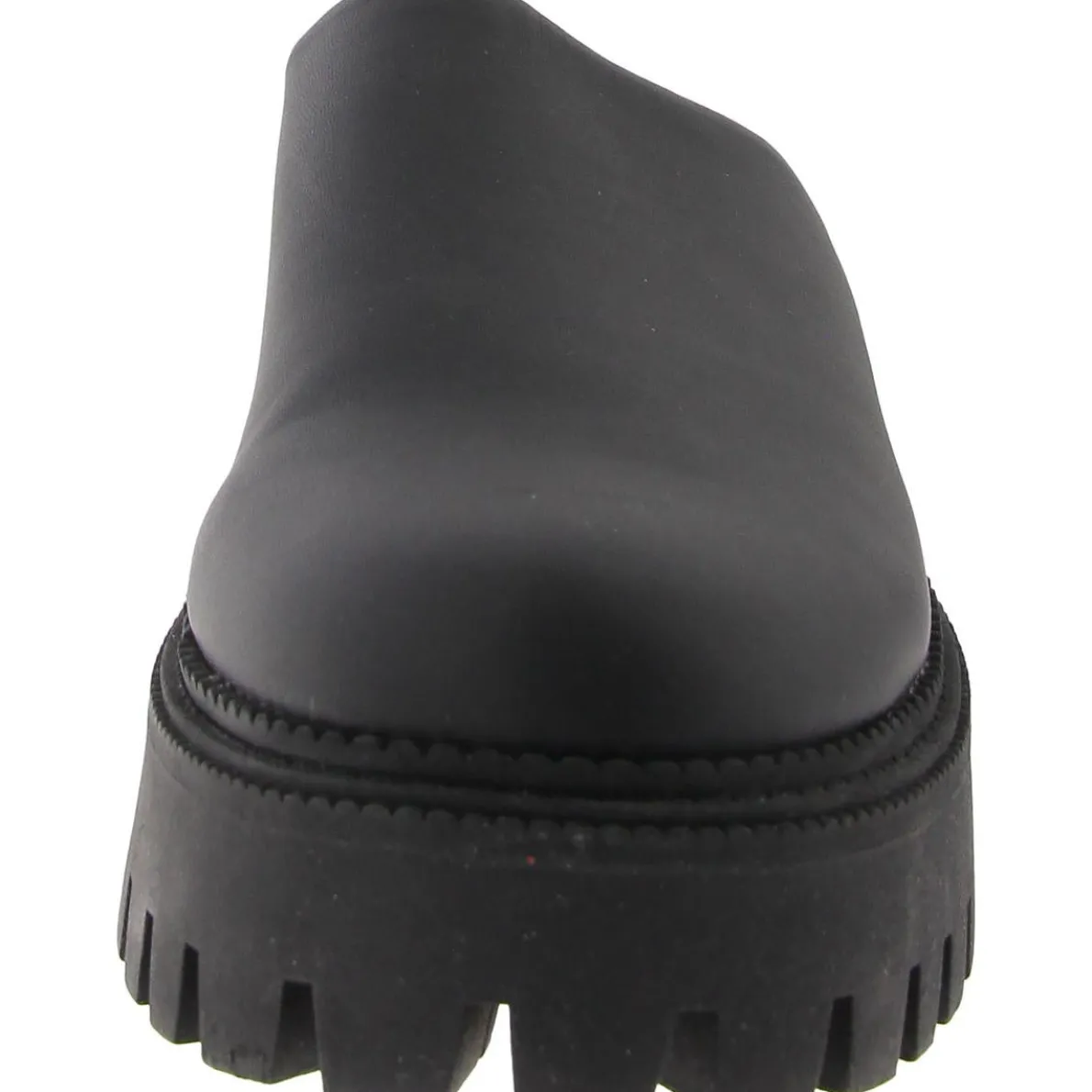 Lexy Faux Leather Slip-On Mules