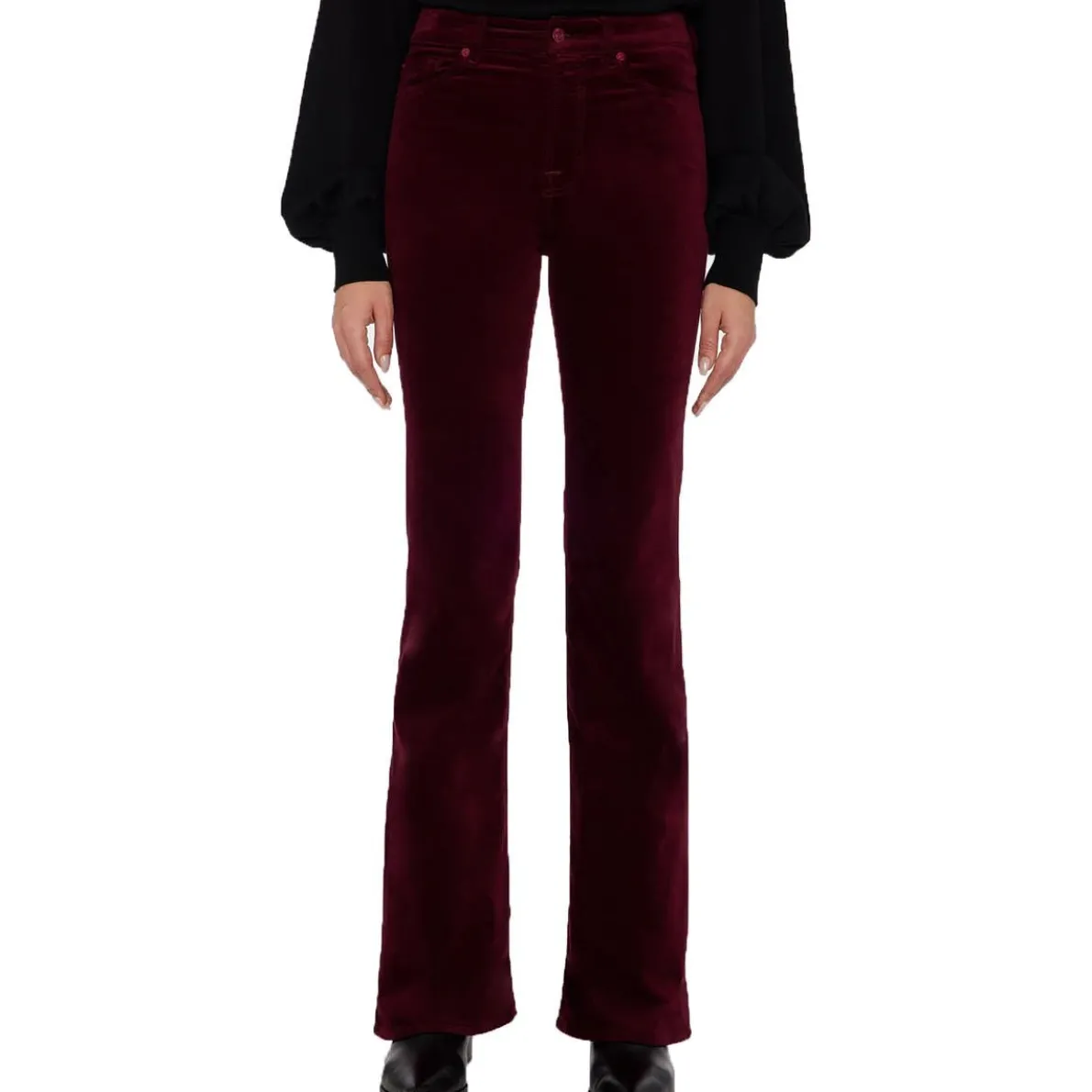 Lisha Velvet Bootcut Pants