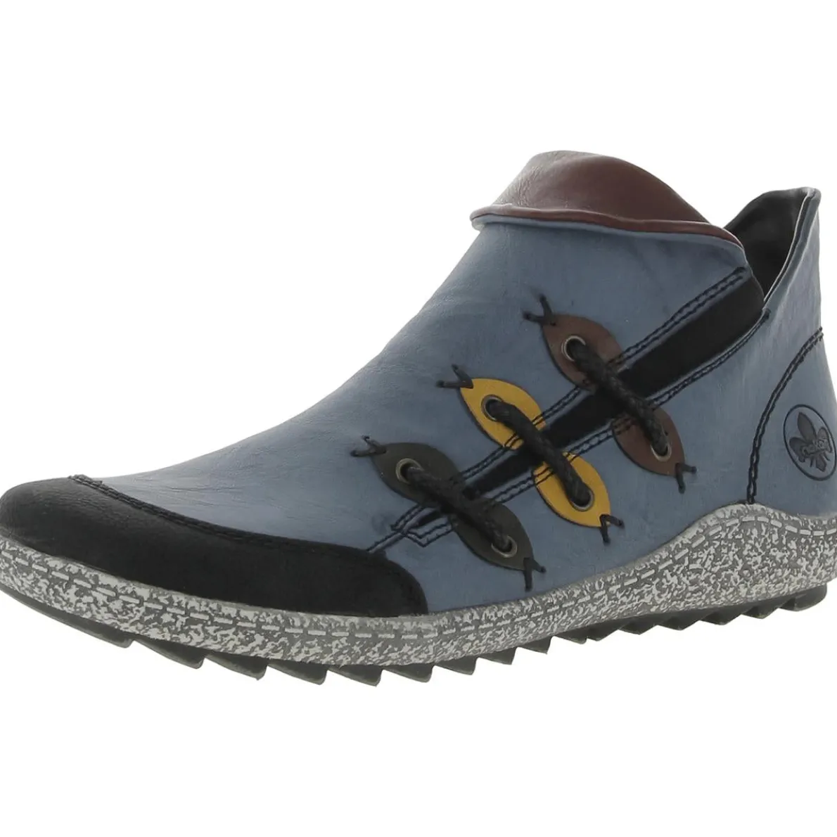 Liv 82 Faux Leather Ankle Booties