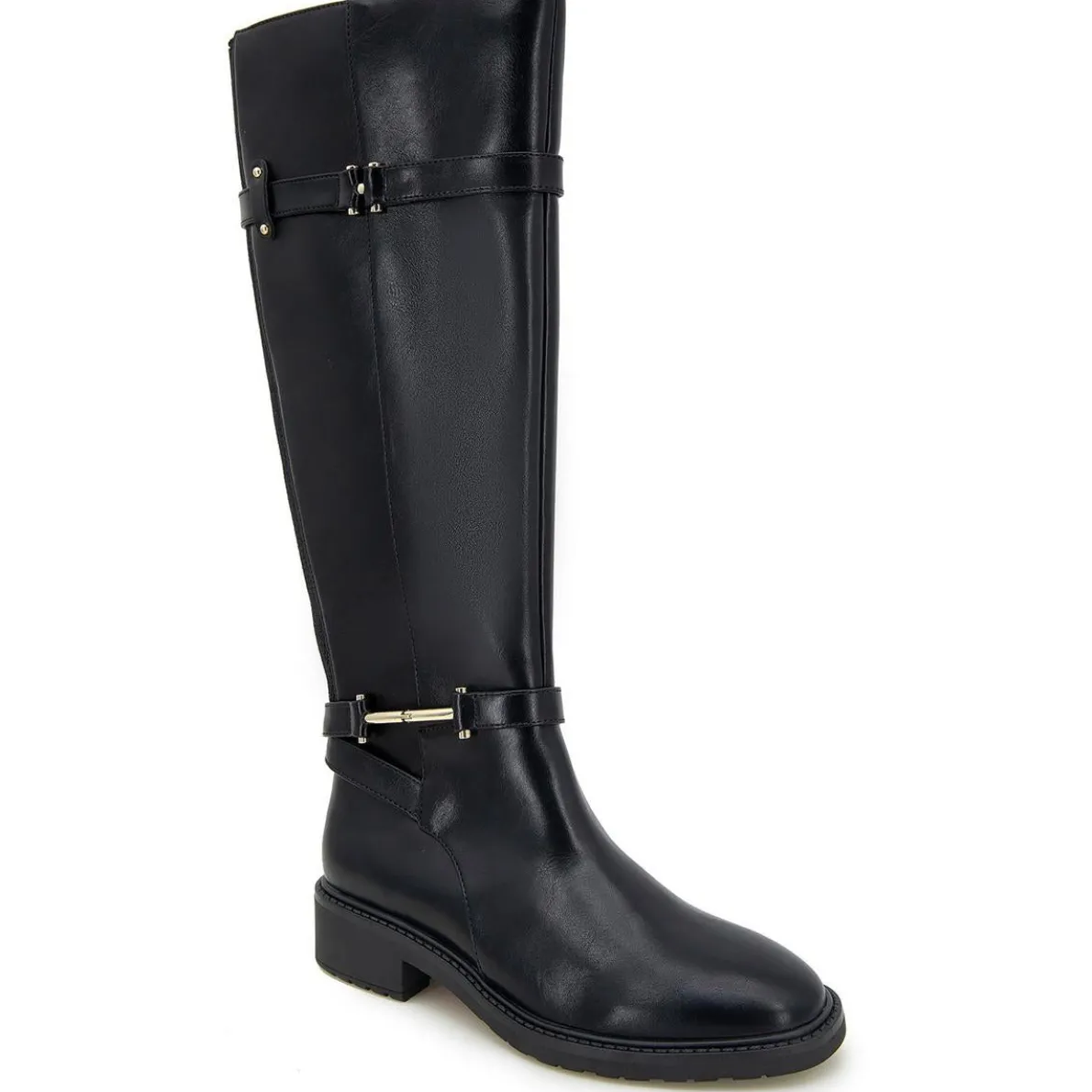 LIVIE Buckle Knee-High Boots