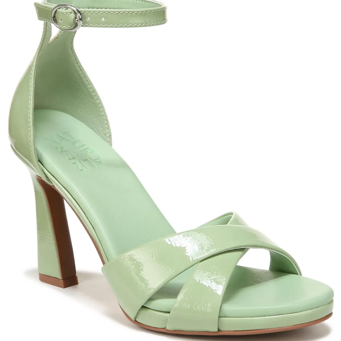 Lizbeth Criss-Cross Front Open Toe Pumps