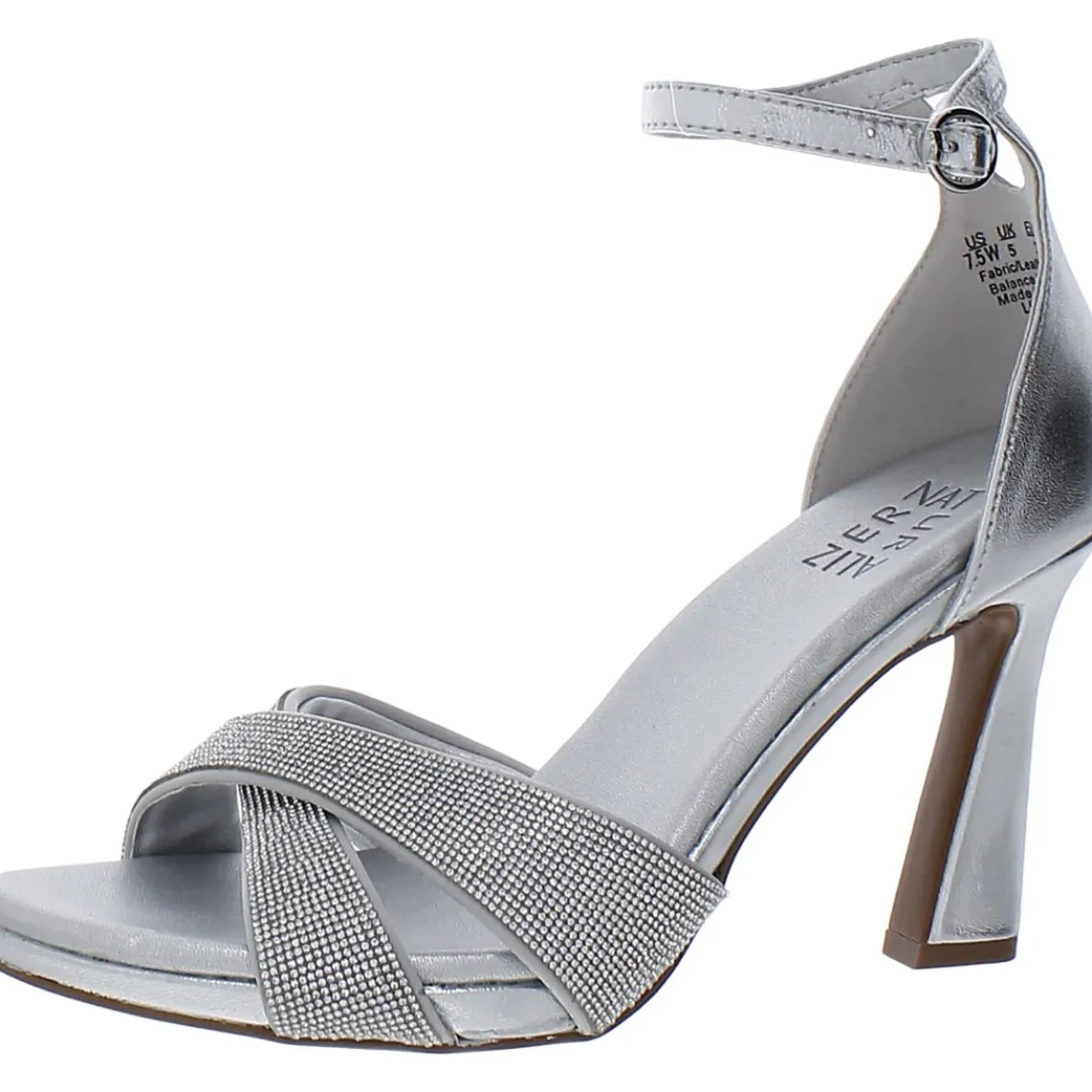 Lizbeth Criss-Cross Front Open Toe Pumps