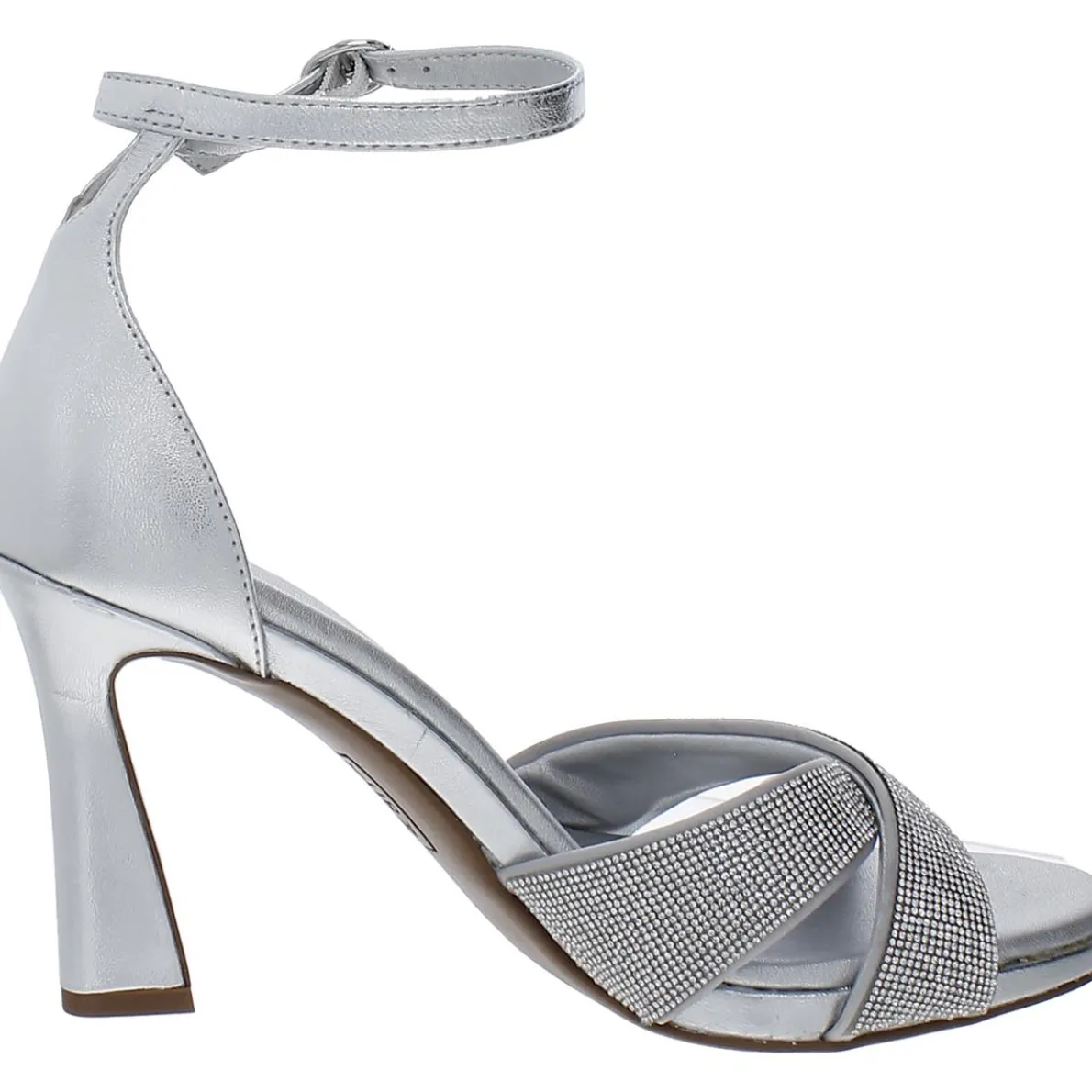 Lizbeth Criss-Cross Front Open Toe Pumps