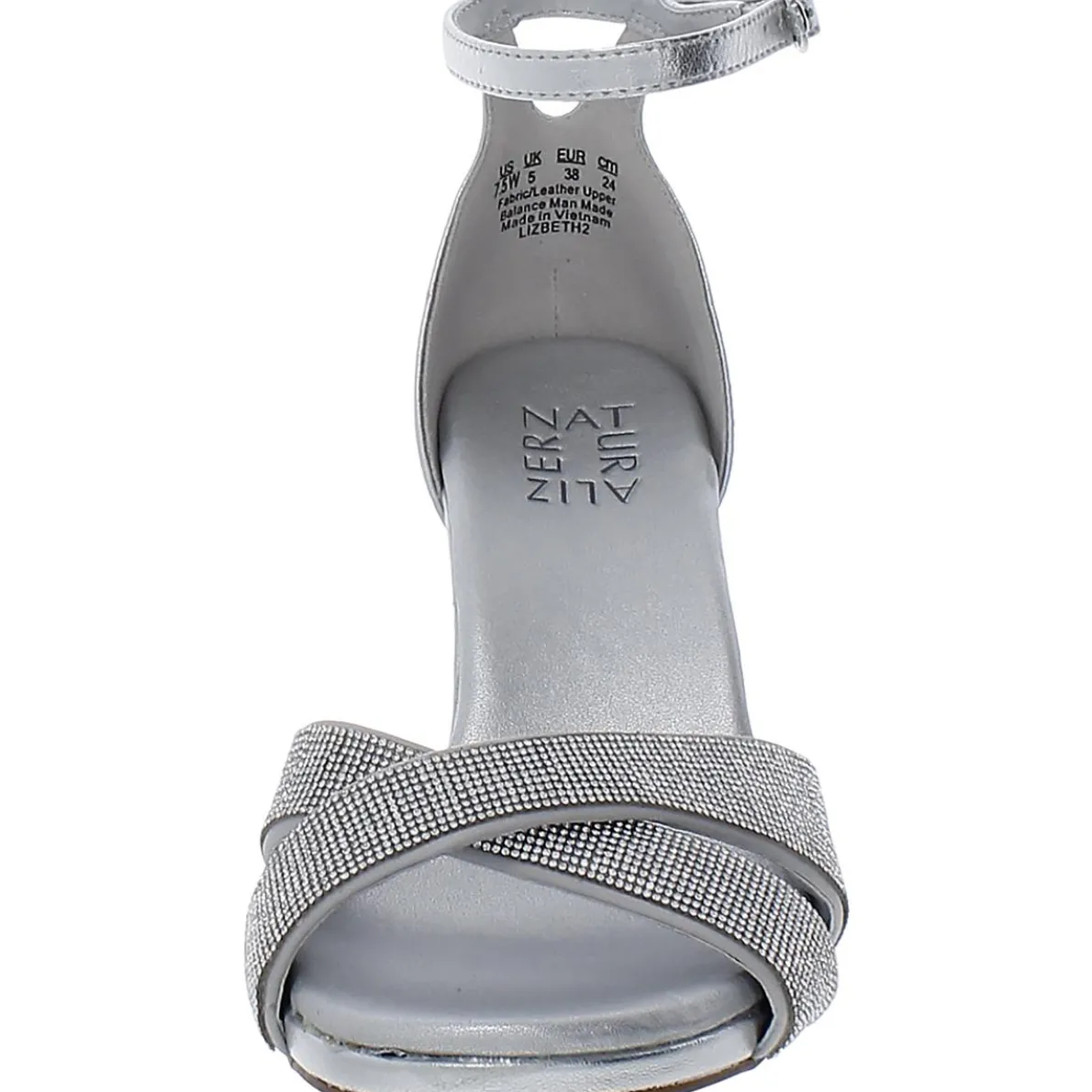 Lizbeth Criss-Cross Front Open Toe Pumps