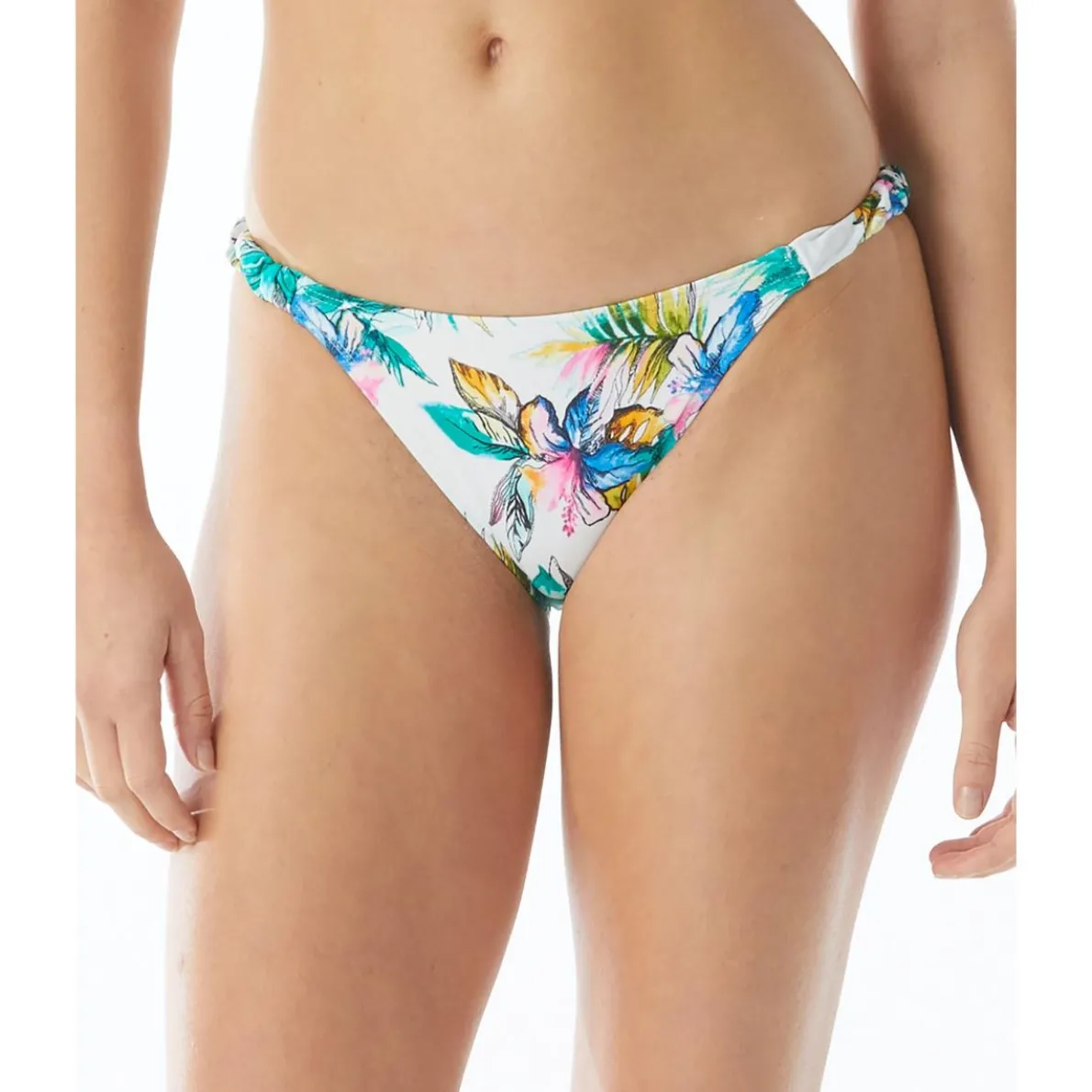 Lizzie Printed Shirred Swim Bottom Separates
