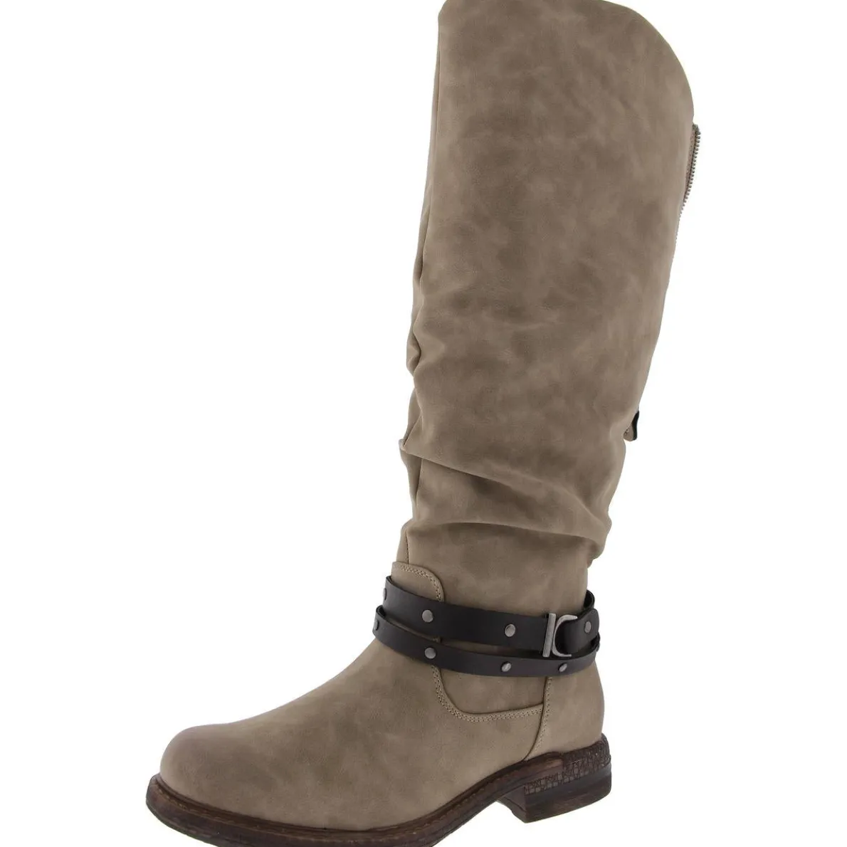 Logger Victoria Faux Leather Riding Knee-High Boots