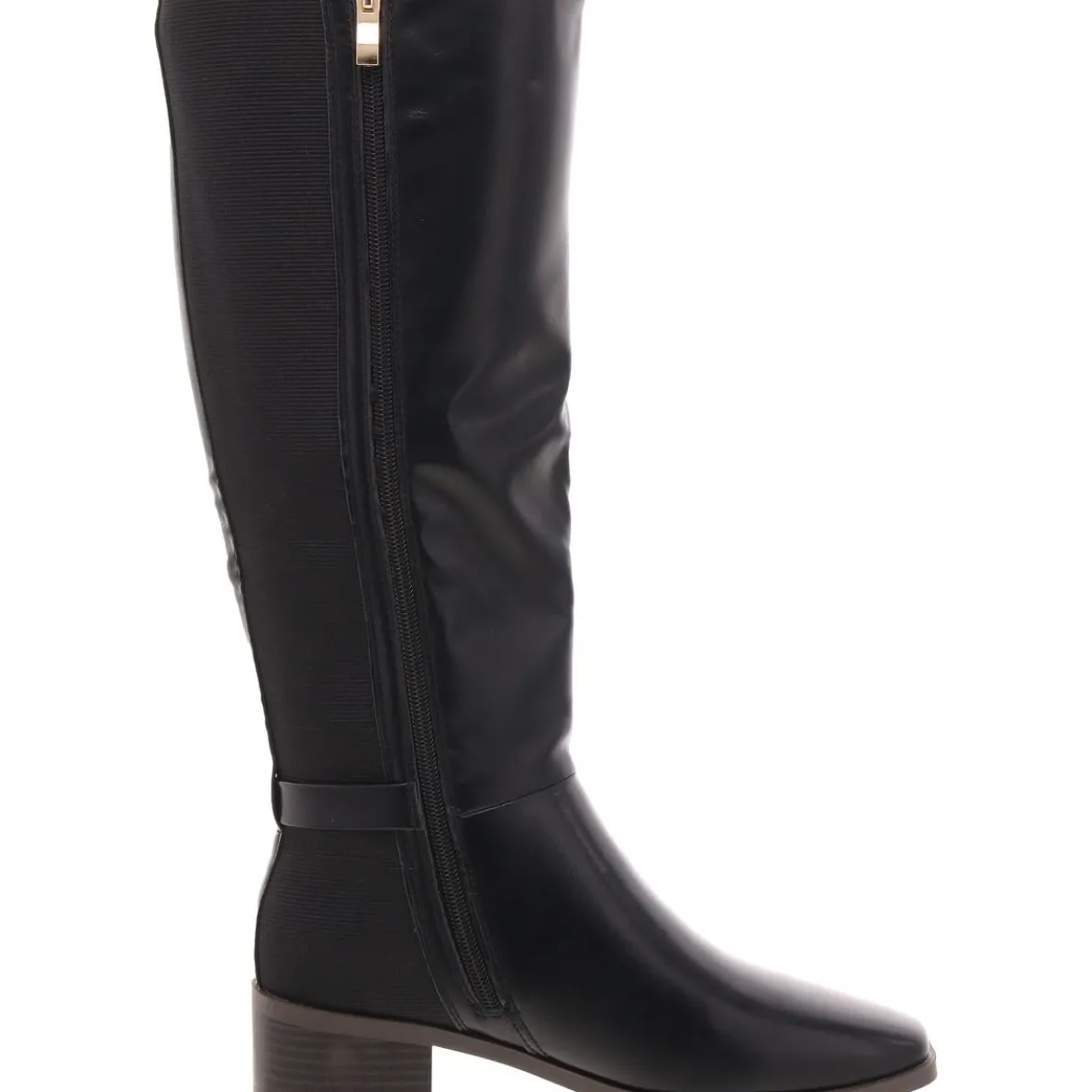 Londyn Faux Leather Embellished Knee-High Boots
