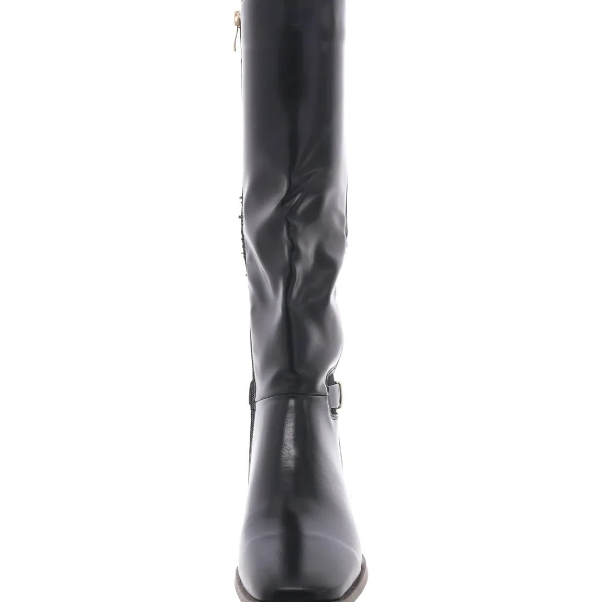 Londyn Faux Leather Embellished Knee-High Boots