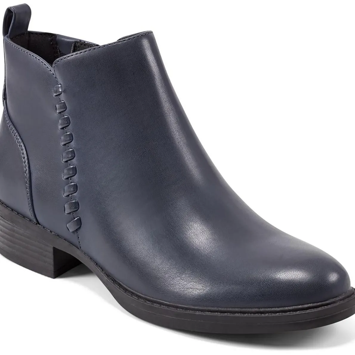 Lorand 3 Faux Leather Zipper Booties