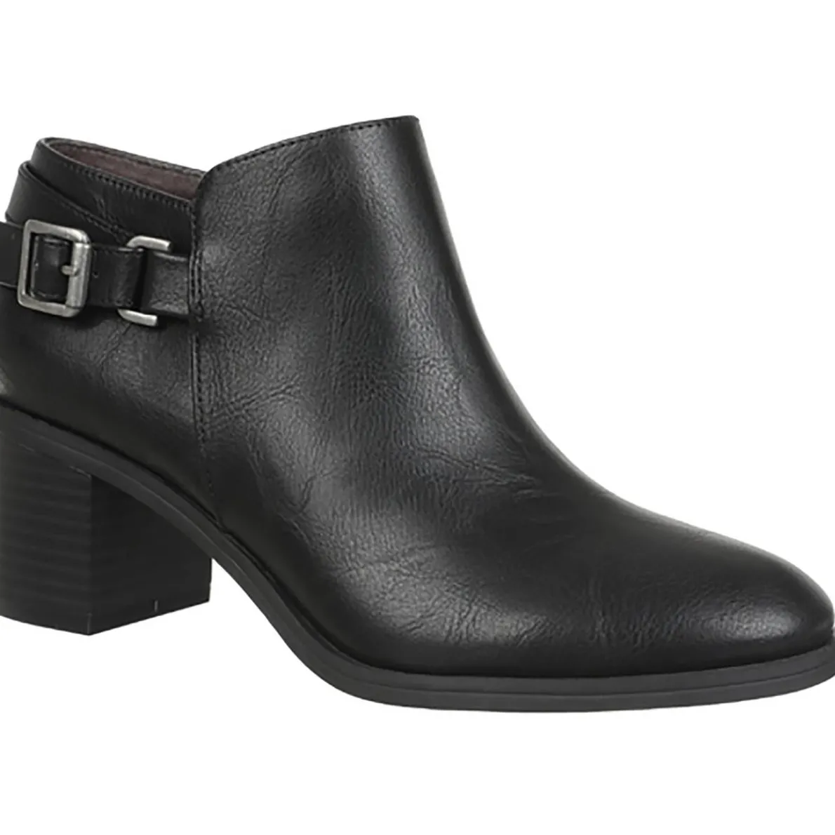 Lorelai Zipper Faux Leather Ankle Boots