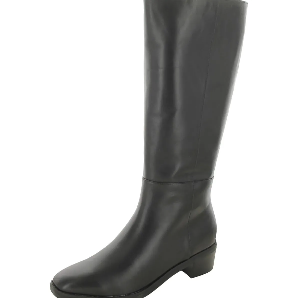LORETTA Leather Casual Knee-High Boots