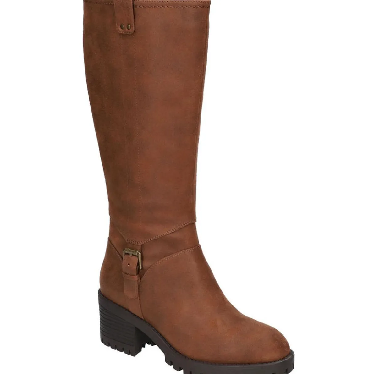 Lorielle Zipper Round toe Mid-Calf Boots