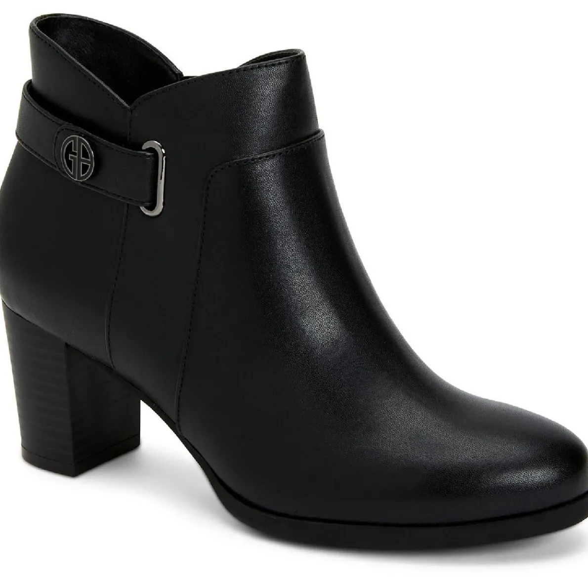 Artemy Block Heel Slip On Booties