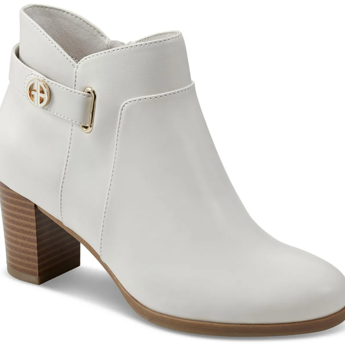 Artemy Block Heel Slip On Booties