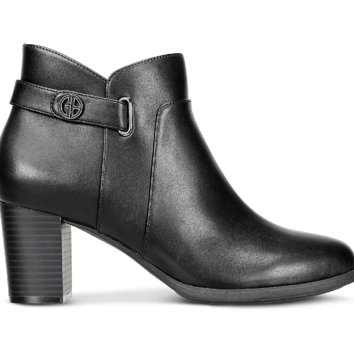 Artemy Block Heel Slip On Booties