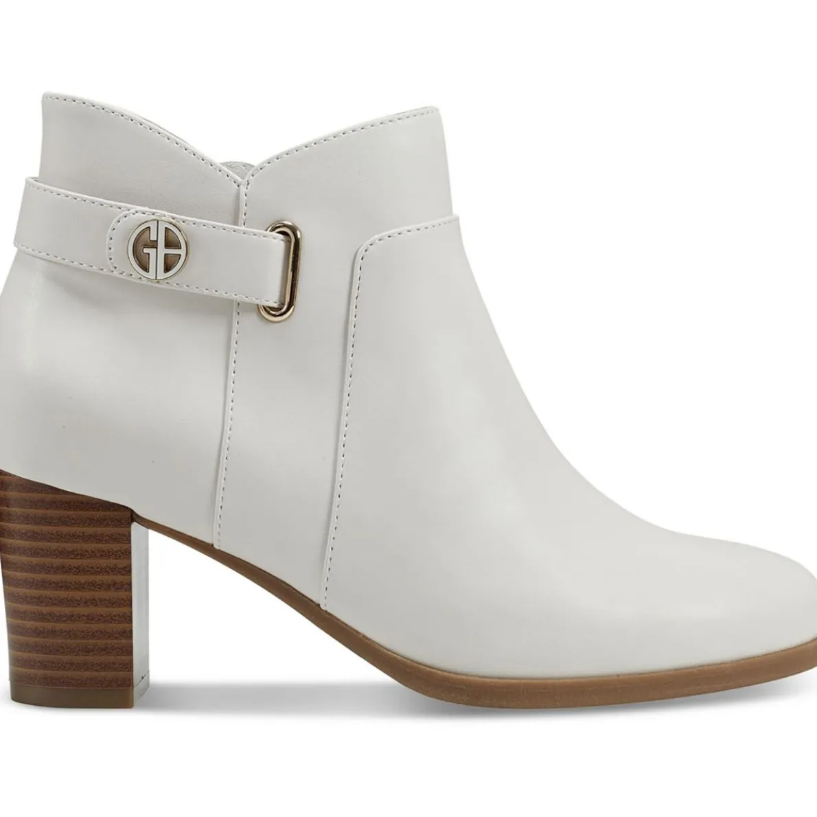 Artemy Block Heel Slip On Booties