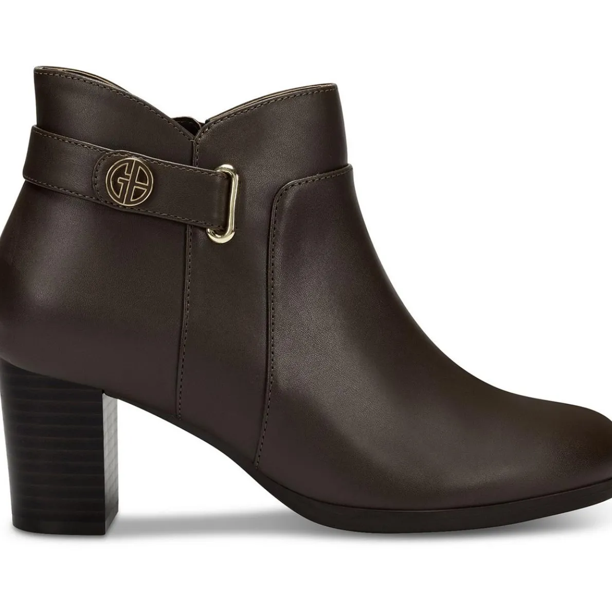 Artemy Block Heel Slip On Booties