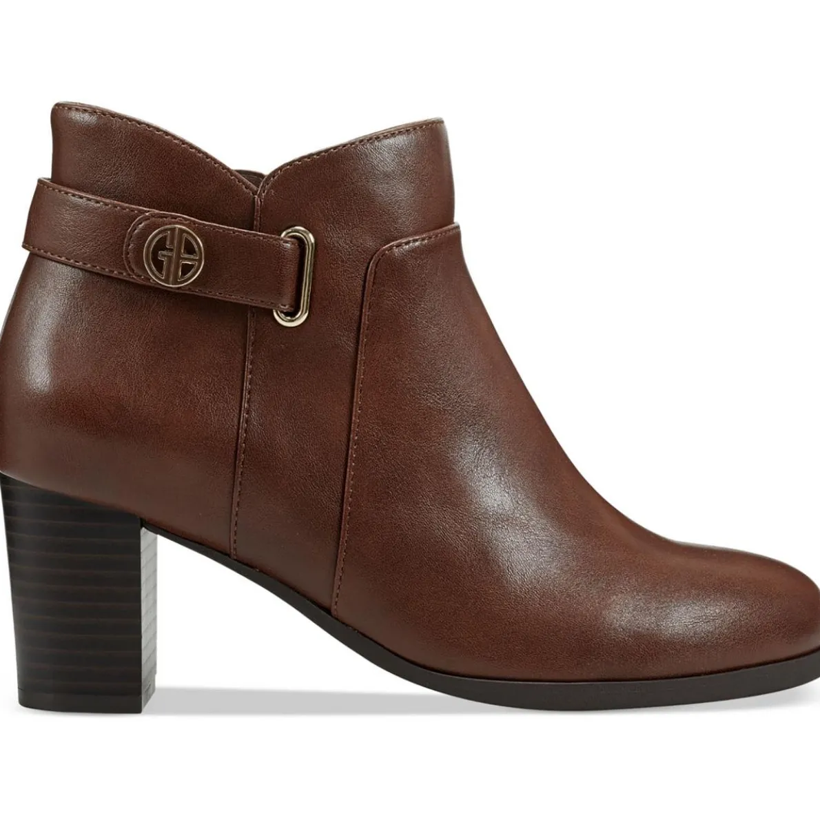 Artemy Block Heel Slip On Booties