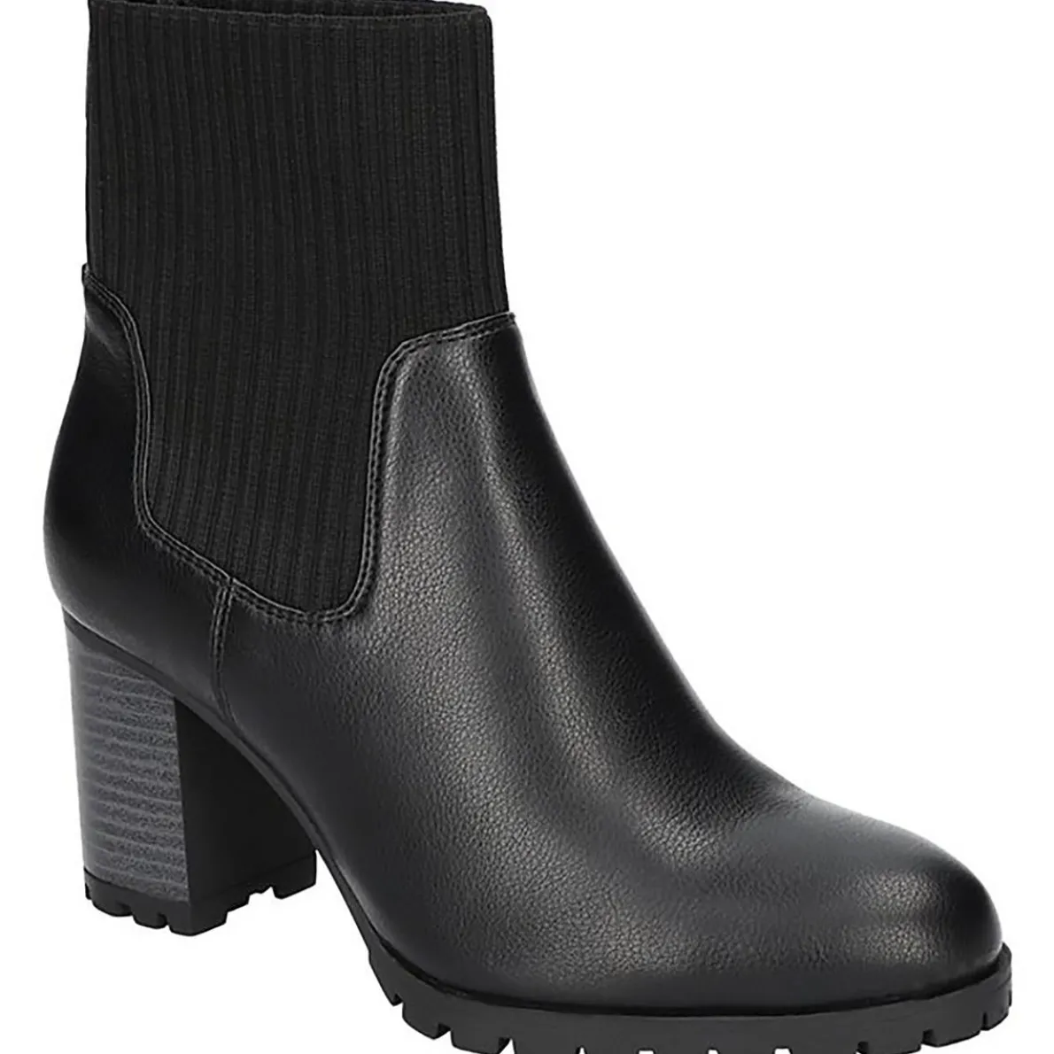 Lucia Faux Leather Zip Up Ankle Boots