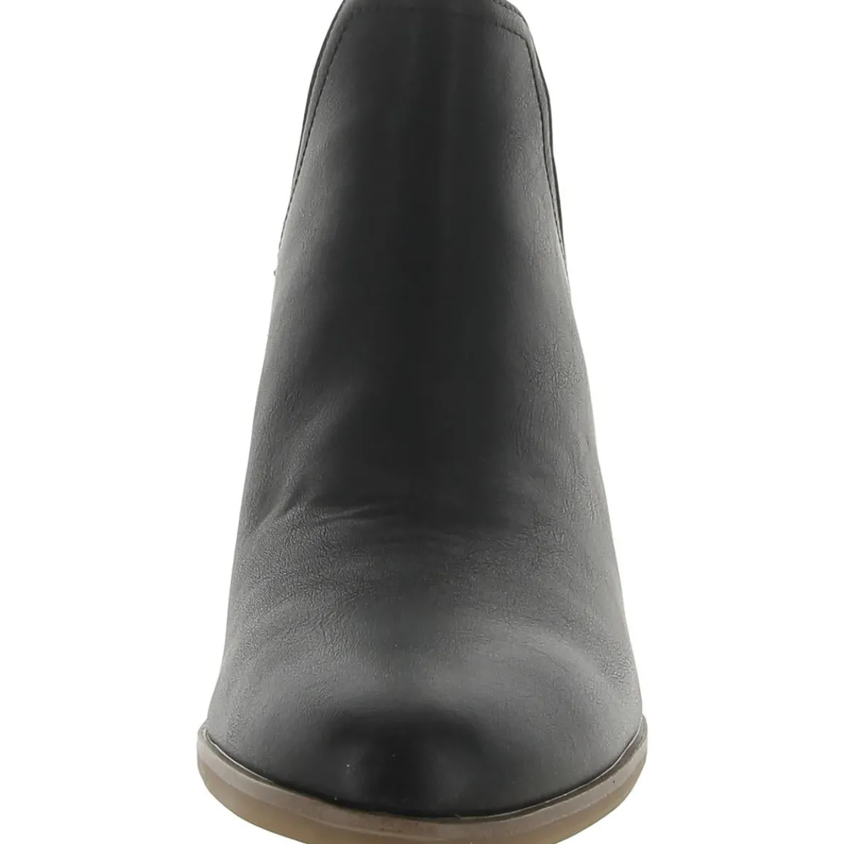 Lucille Round Toe Slip On Ankle Boots