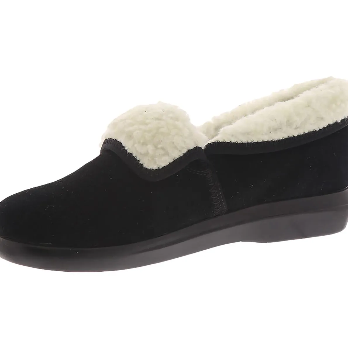 Colbie Leather Slip On Loafer Slippers