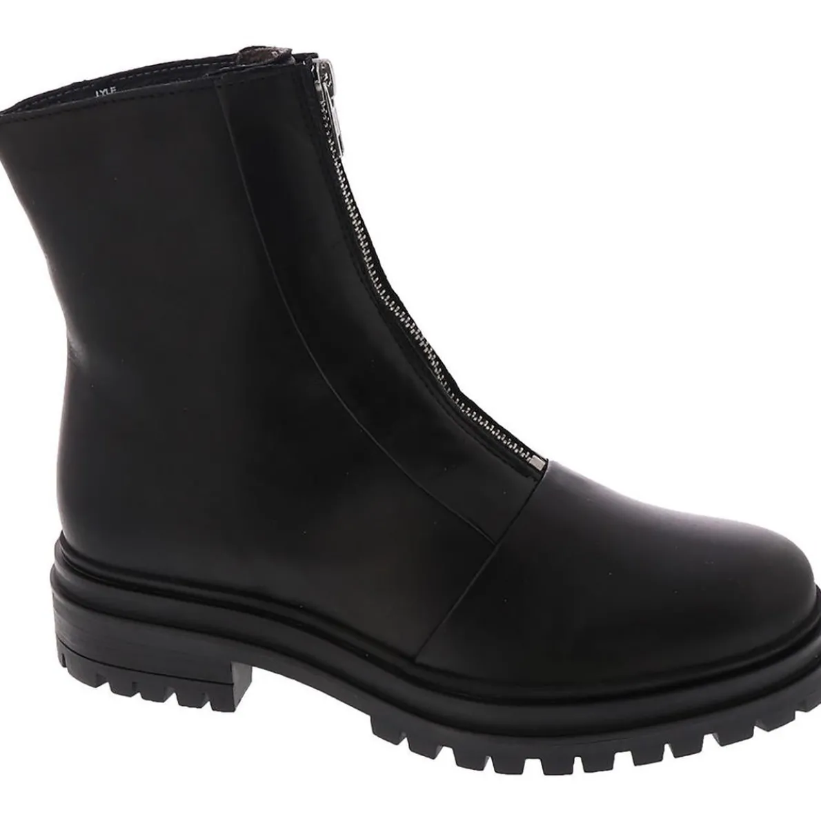 Lyle Leather Pull On Ankle Boots