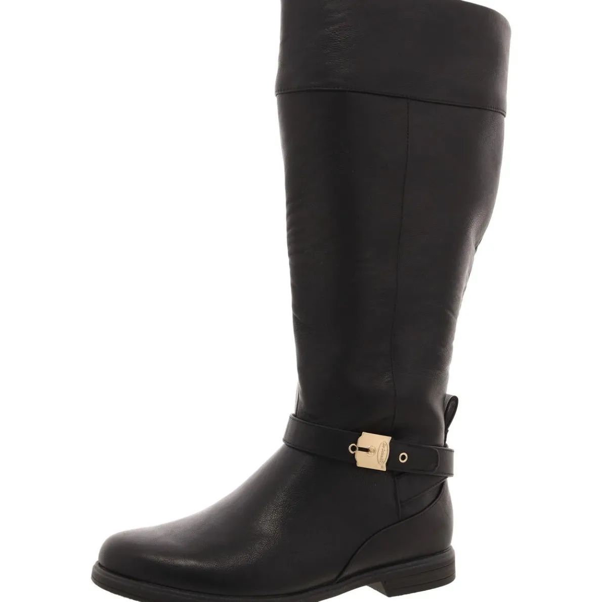 Hello Rider Faux Leather Tall Motorcycle Boots