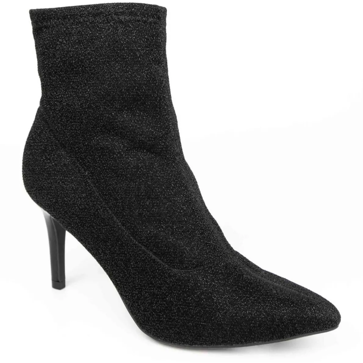 Macee Shimmer Pointed Toe Ankle Boots