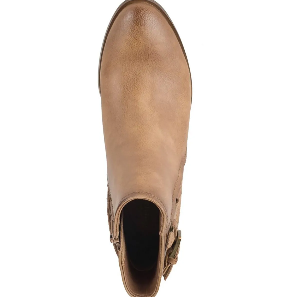 Mackenzie Faux Leather Ankle Booties