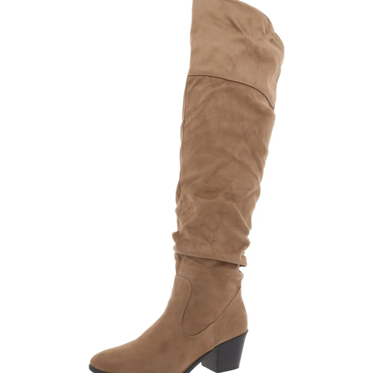Zivia Slouchy Faux Suede Knee-High Boots