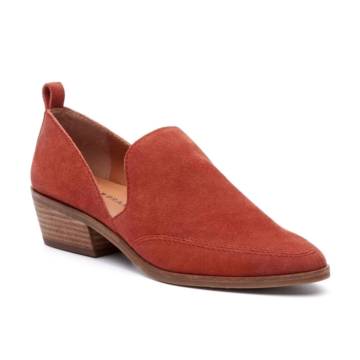 Mahzan Comfort Insole Slip On Loafer Heels