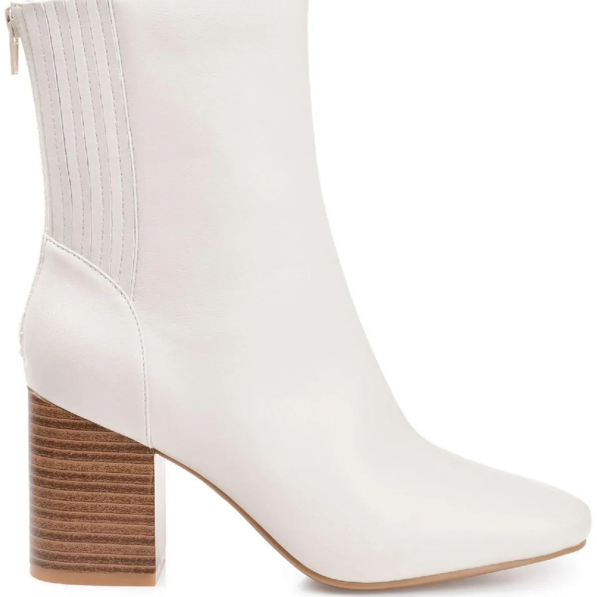 Maize Faux Leather Booties