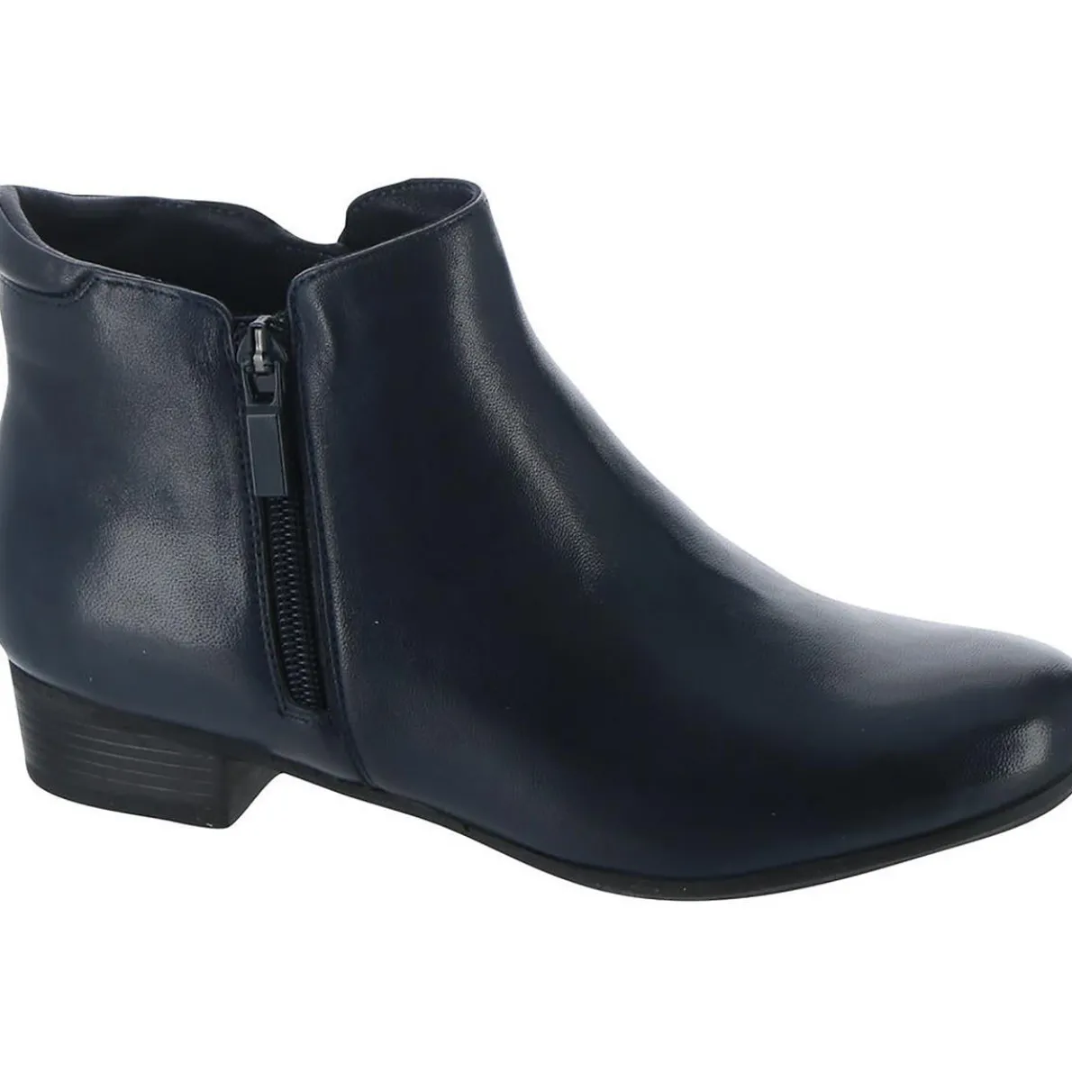 Major Leather Ankle Boots Booties