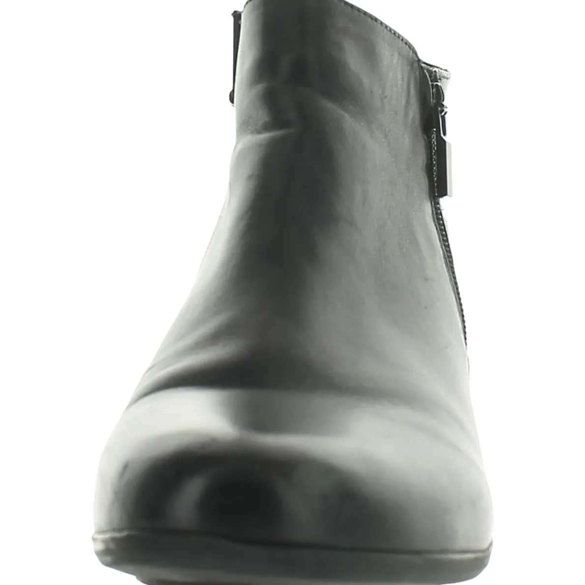 Major Leather Ankle Boots Booties