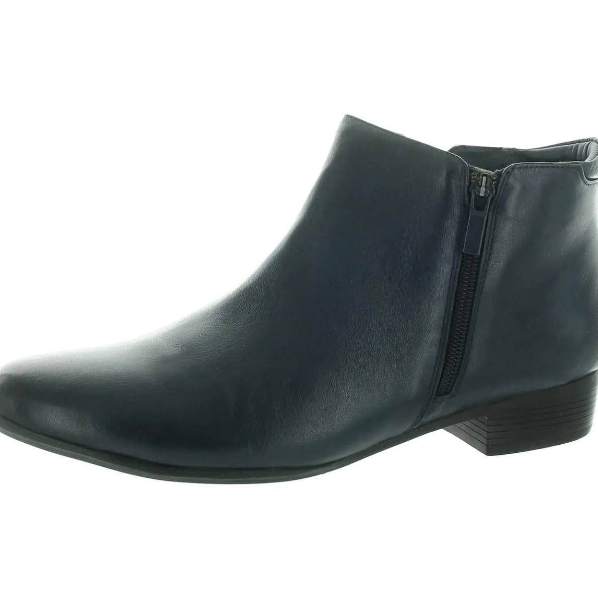 Major Leather Ankle Boots Booties