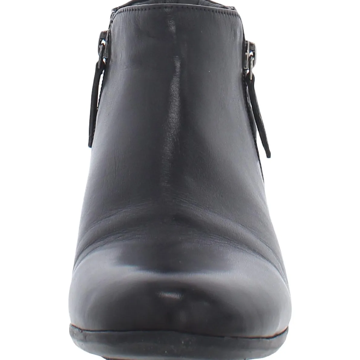 Major Leather Ankle Boots Booties