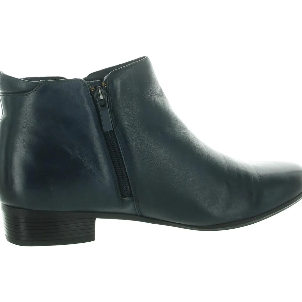 Major Leather Ankle Boots Booties