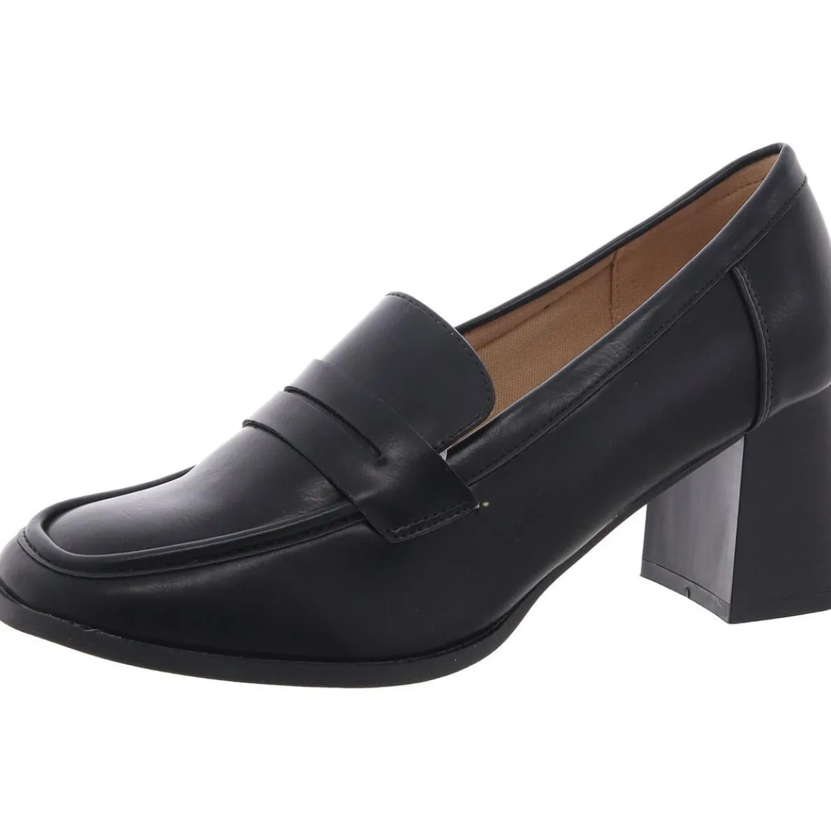 Malleah Solid Loafer Heels