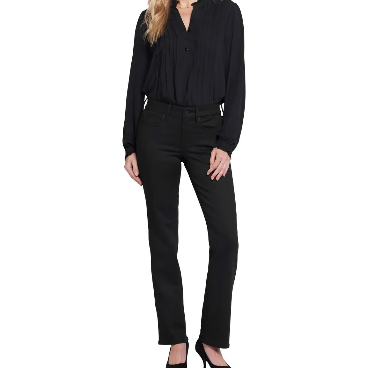 Marilyn Stretch Denim Straight Leg Jeans
