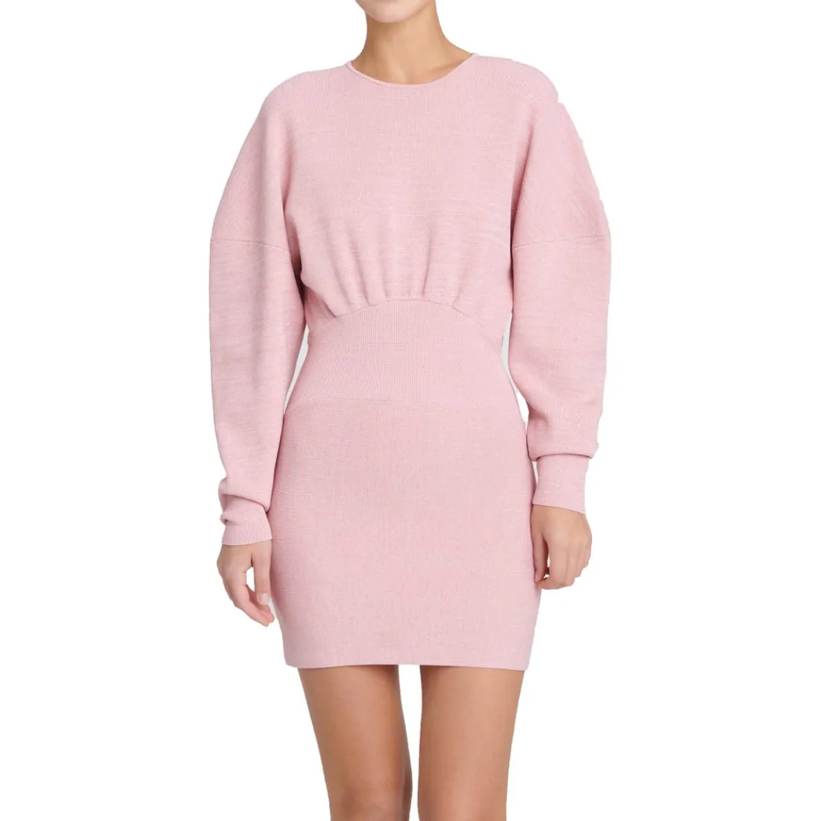 Marled Knit Sweaterdress